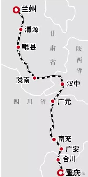 最新！蘭渝鐵路路基工程完成，廣元至重慶北段項目招標(biāo)
