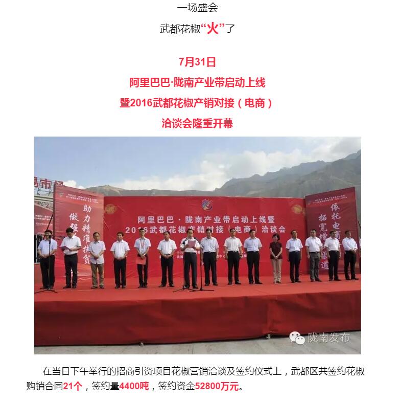 5.28億！一場(chǎng)盛會(huì)，武都花椒“火”了